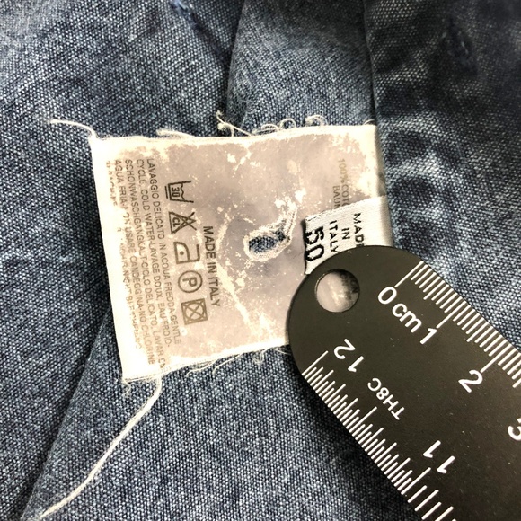 Maison Margiela Mens Pants Blue Straight 34 (50) - Picture 3 of 6